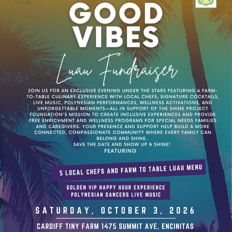 Good Vibes Farm-to-Table Luau