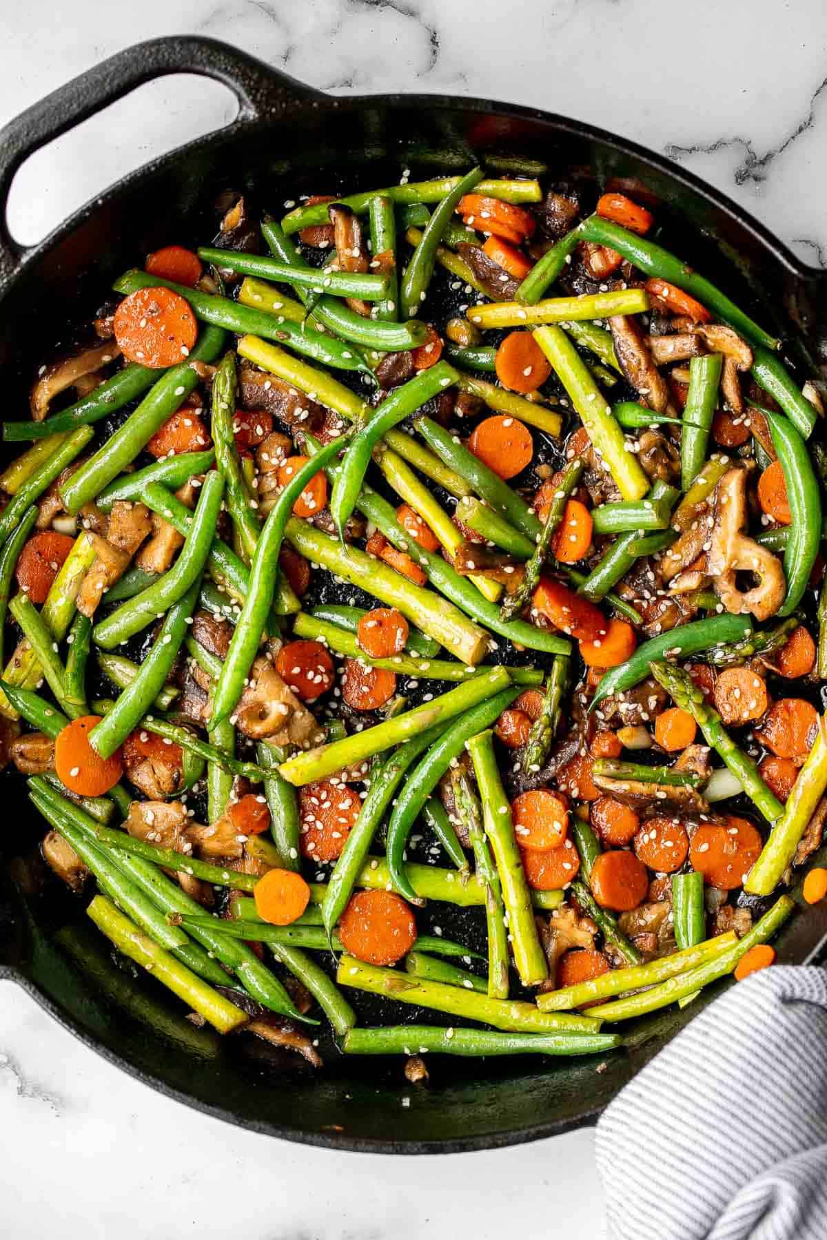Spring Vegetable Stir Fry